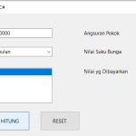 hitung cicilan dengan csharp visual studio 2022 #10